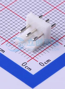 线对板针座 A2500WV-03PN0WT1N00G 插件,P=2.5mm 1x3P 直插 原装