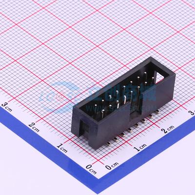 连接器 321016MG0CBK00A03 SMD,P=2.54mm 2x8P 简牛座
