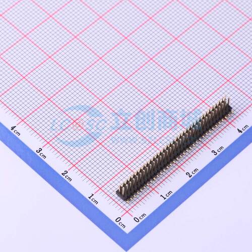 排针 X1321WVS-2x33J-C40D53 SMD,P=1.27mm 2x33P 方针 原装正品