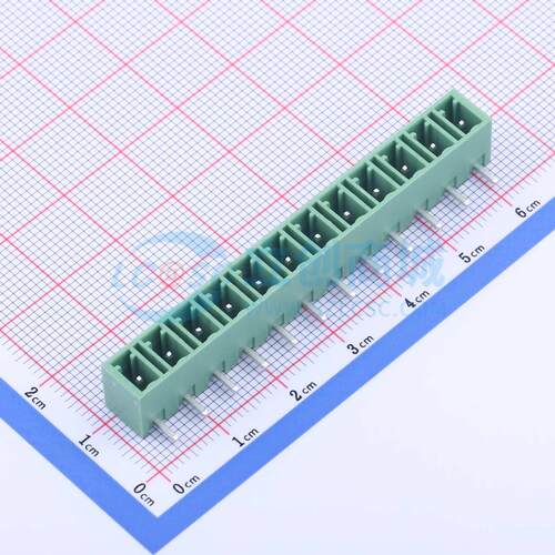 插拔式接线端子 DB1ERC-5.08-12P-GN 弯插,P=5.08mm 板端/插座-闭