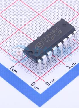 DC-DC电源芯片 SA3846DC DIP-16-300mil 原装正品 电子元器件配单