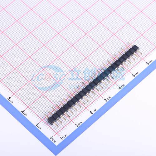 排针 X5511WV-24-C35D35-1000 插件,P=2.54mm 1x24P 方针 原装