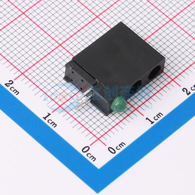 发光二极管/LED MHK33153NNGBTD 绿色 插件,P=2.54mm 电子元器件