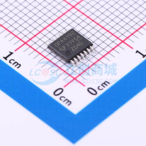 运算放大器 OPA4192IPWR TSSOP-14 原装正品 电子元器件配单