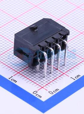 线对板针座 HX30002-8WA 弯插,P=3mm 2x4P 弯插 电子元器件配单