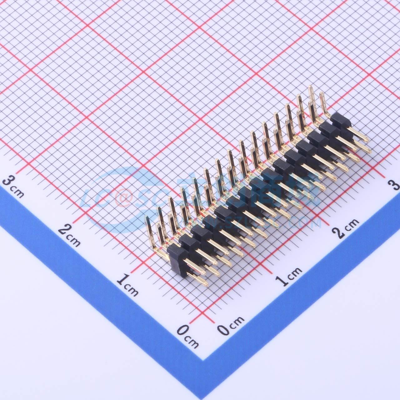 排针 FPH20054-D30B1014110906B 弯插,P=2mm 2x15P 方针 原装正品