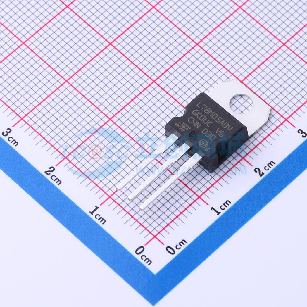 线性稳压器(LDO) L78M05ABV TO-220-3 原装正品 电子元器件配单