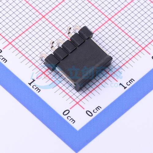 排针 PZ254VS-11-05-A SMD,P=2.54mm(交错脚) 1x5P 方针 原装正品