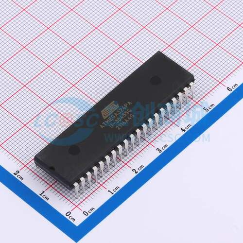 单片机(MCU/MPU/SOC) ATMEGA324PA-PU PDIP-40 原装正品
