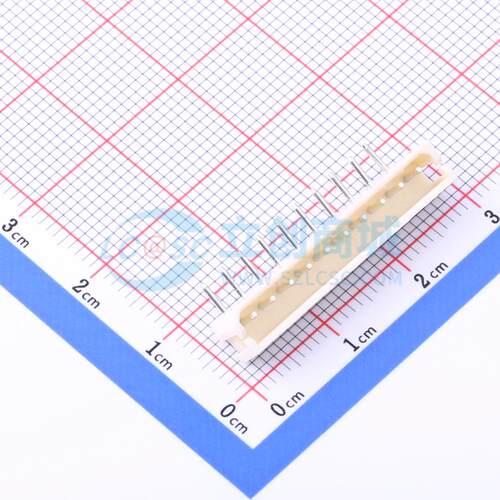 线对板针座 HC-5264-10AW 弯插,P=2.5mm 1x10P 弯插 电子元器件