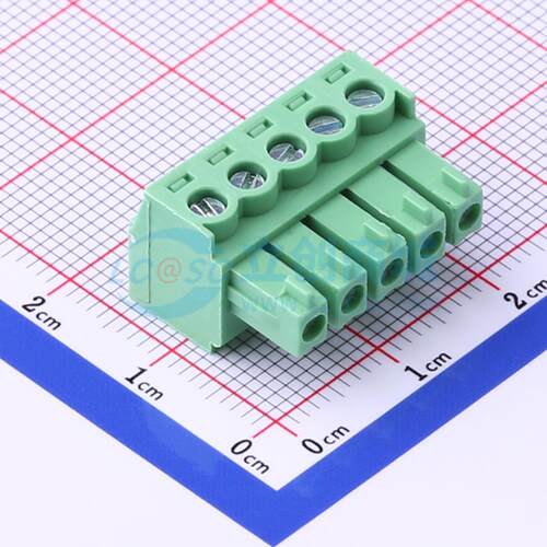 插拔式接线端子 WJ15EDGK-3.81-5P P=3.81mm 插头 1x5P 原装正品