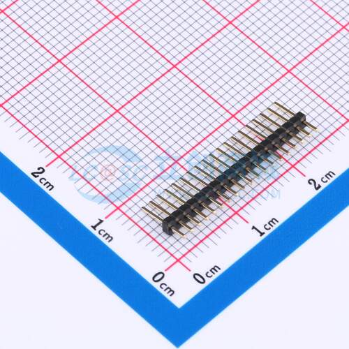 排针 PZ127-1-19-Z 插件,P=1.27mm 1x19P 方针 电子元器件配单