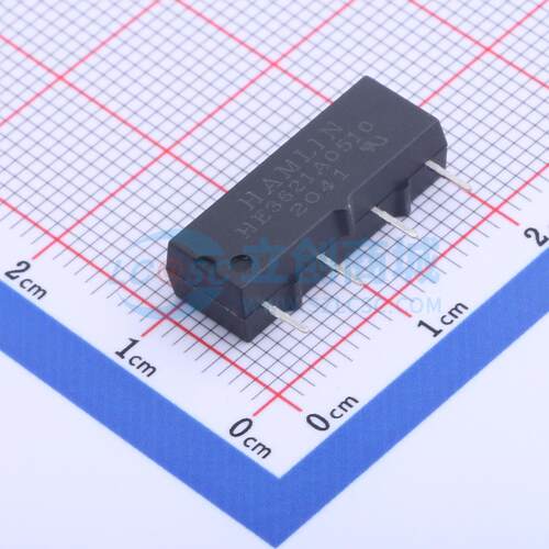 簧片继电器 HE3621A0510 SIP,5.08x19.1mm 5V 电子元器件配单