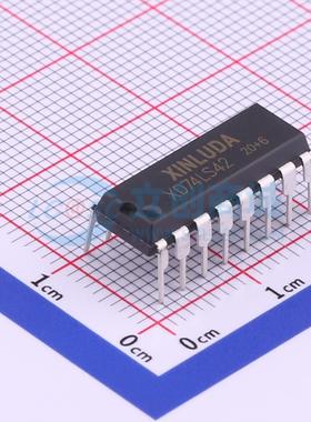 信号开关/编解码器/多路复用器 XD74LS42 DIP-16 电子元器件配单