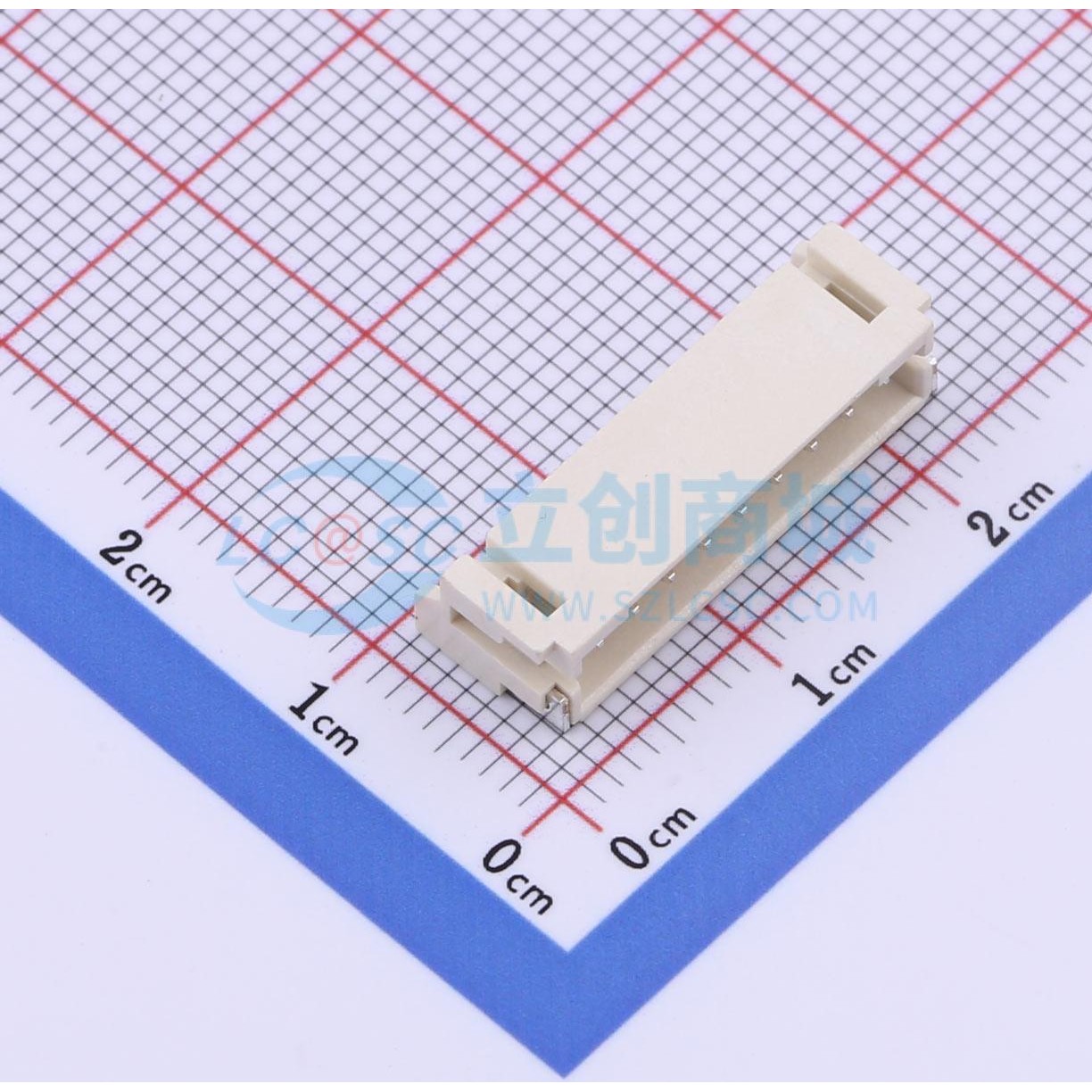 线对板针座 PH2001-WT-09 SMD,P=2mm,卧贴 1x9P 卧贴 电子元器件