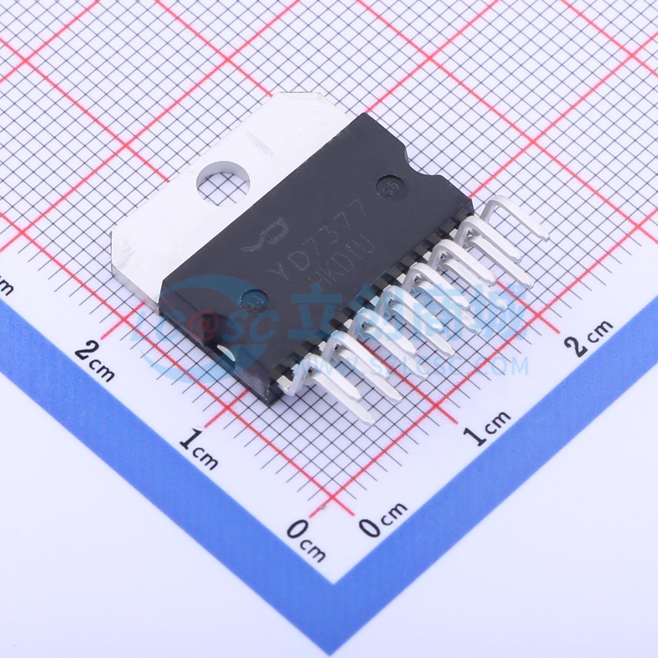 音频功率放大器 YD7377 SZIP-15 原装正品 电子元器件配单
