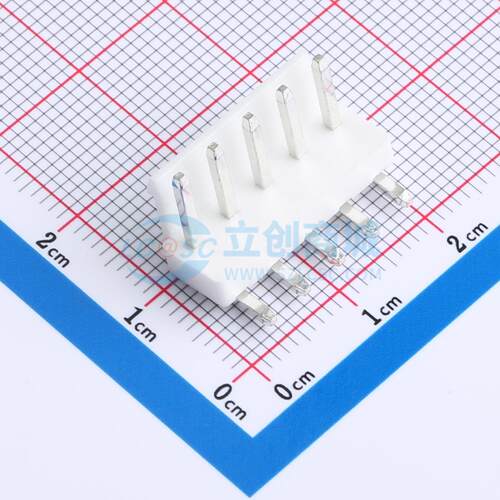线对板针座 WAFER-VH396WZ-5A 弯插,P=3.96mm 1x5P 弯插 原装正品