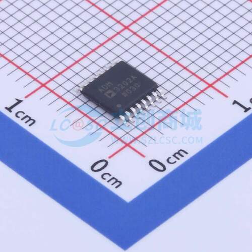 RS232芯片 ADM3202ARUZ TSSOP-16 原装正品
