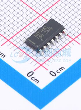 RS-485/RS-422芯片 MAX1482ESD+ SOIC-14 原装 电子元器件配单