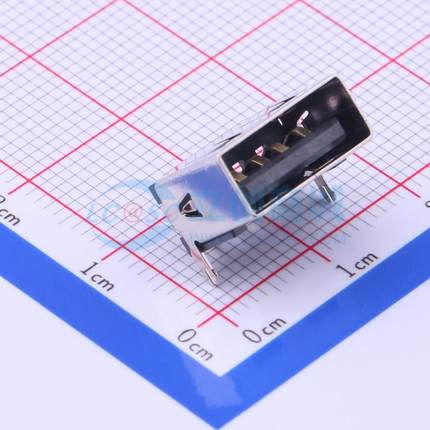 USB连接器 912-222B2026S10100 SMD A/F贴板 D款10.6后两脚无卷边