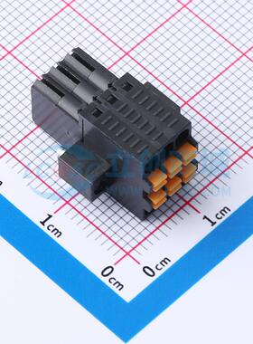 插拔式接线端子 JL15EDGKDHM-25403B01 P=2.54mm 2x3P 电子元器件
