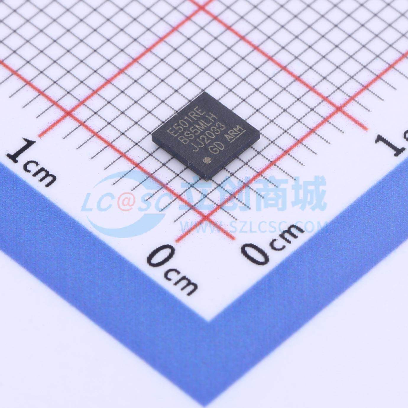 NOR FLASH GD32E501REL7 - 原装正品 电子元器件配单