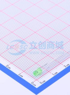 发光二极管/LED 1254-10SYGD/S530-E2 黄绿色 插件,D=3mm 原装