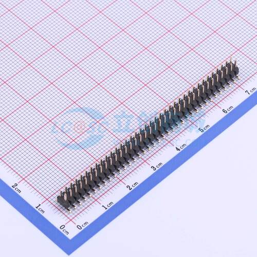 排针 X4621WVS-2x36I-C40D64 SMD,P=2mm 2x36P 方针 电子元器件