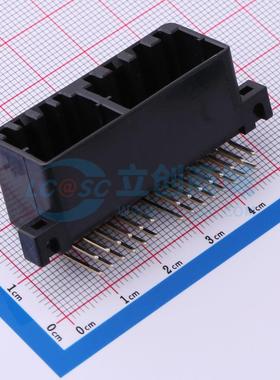 线对板针座 175976-2 插件,P=2.5mm,弯插 原装 电子元器件配单