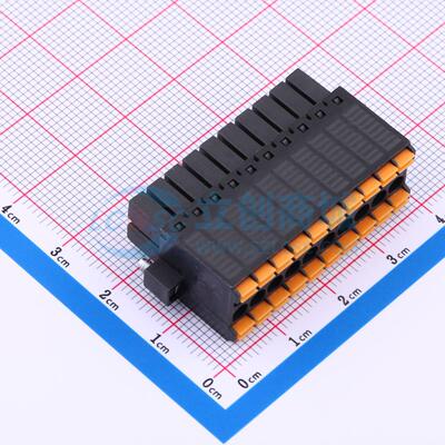 插拔式接线端子 JL15EDGKNHM-35010B01 插件,P=3.5mm 2x10P 原装