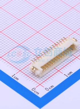 线对板针座 A1252WR-S-F-15P SMD,P=1.25mm 1x15P 电子元器件配单