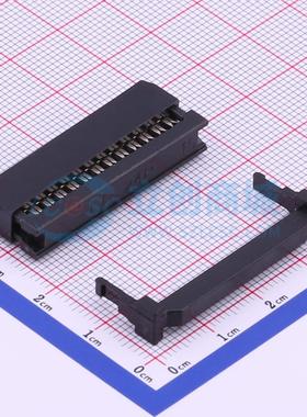 连接器 531424YBS0BW01 P=2.54mm 2x12P IDC连接器