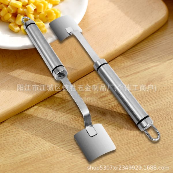 不锈钢玉米脱粒器厨房家用剥玉米剥粒器玉米脱粒铲熟玉米脱粒神器