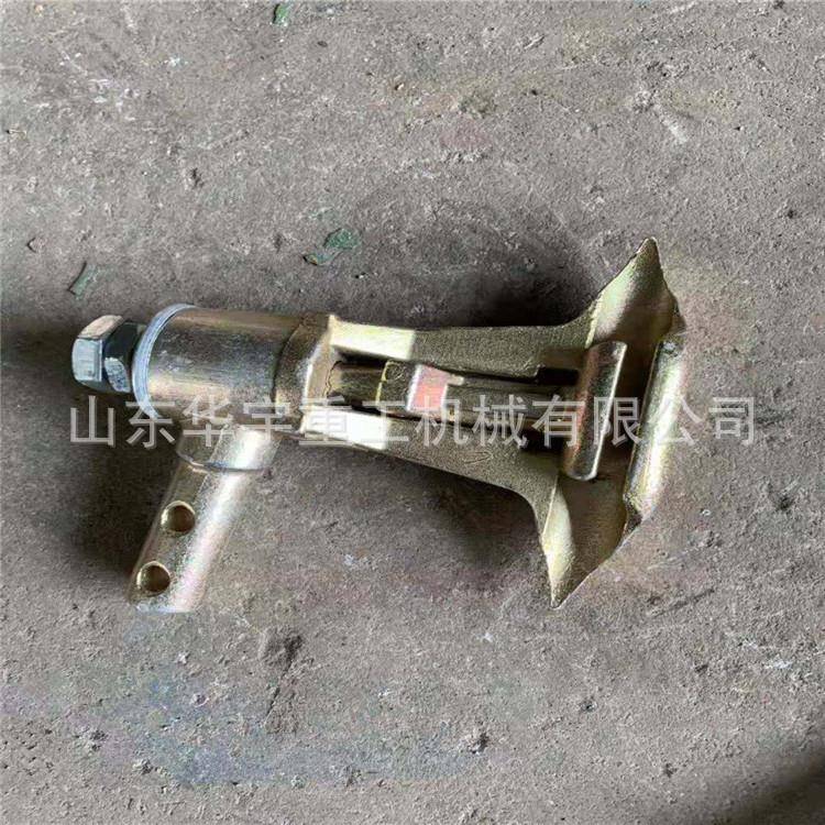 供应矿用可摘式锻造固定抱索器 固定式猴车抱索器 卡钳式抱索器