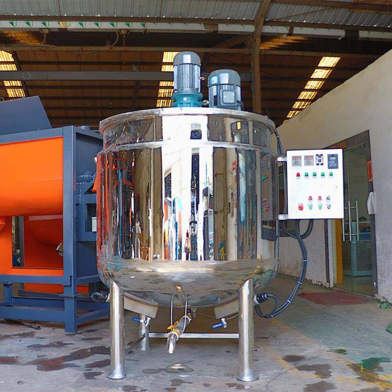 厂家现货3吨糖浆加热搅拌机 食品混合桶 果酱拌料设备电动密封罐