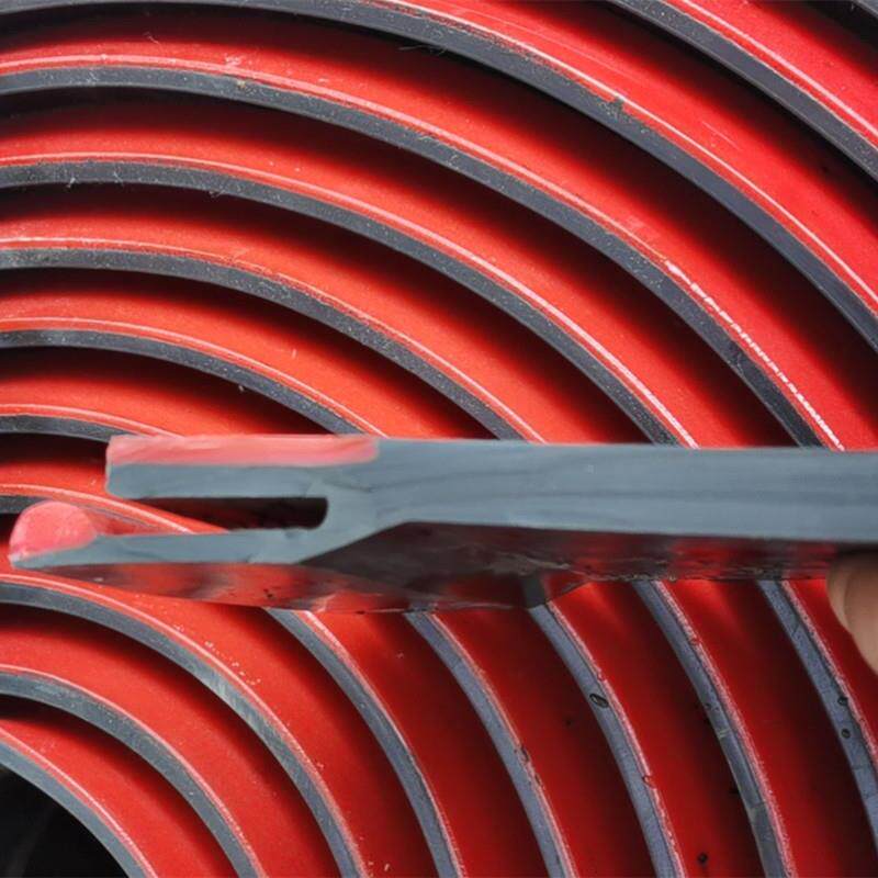 矿用防溢裙板 皮带机橡胶防溢裙板 防静电双密封导料槽防溢裙板