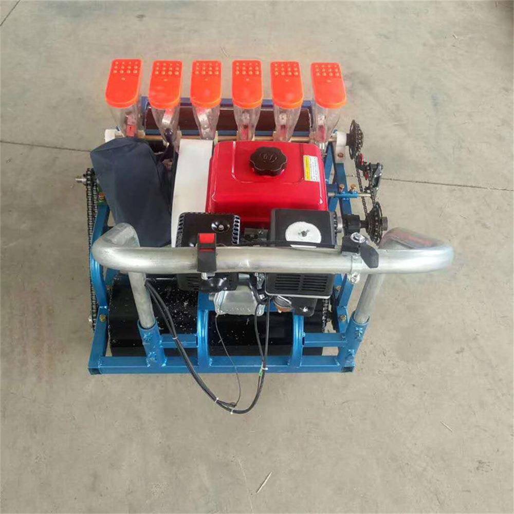 Vegetable seeder小型手扶式花生覆膜机 电动胡萝卜蔬菜播种机