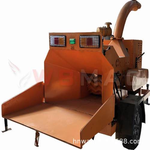 树枝果园粉碎碎枝机 秸秆园林枝条破碎 木材树枝圆木木竹破碎机