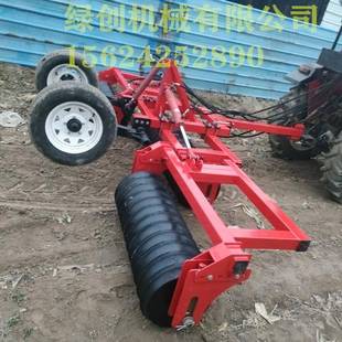 农用麦田镇压器四轮悬挂式镇压器保墒器液压折叠镇压器小麦镇压器