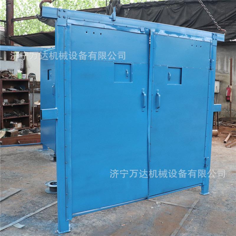 全自动无压风门煤矿用 手动双向平衡风门性能稳定 气动无压风门