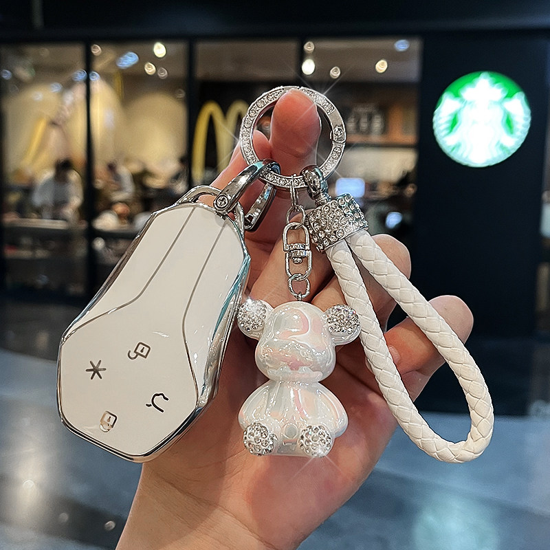 适用25款昊铂钥匙套新昊铂GT扣HT高档HL汽车埃安HyperGT全包壳