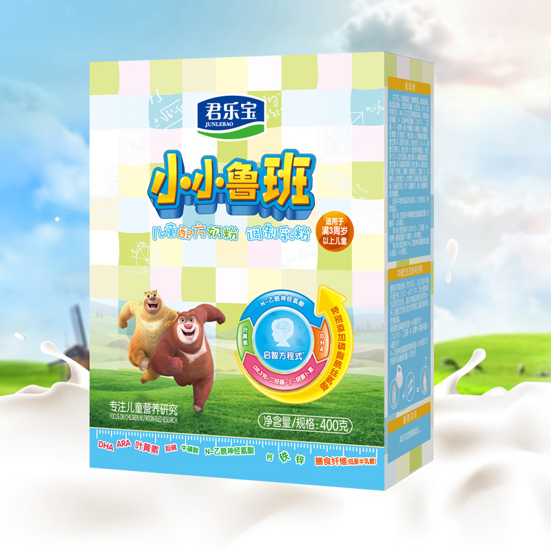 君乐宝小小鲁班四段400g
