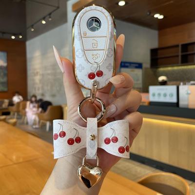 适用于奔驰c260l钥匙套c200l高级感glc300l车a新款e300l女s级壳扣