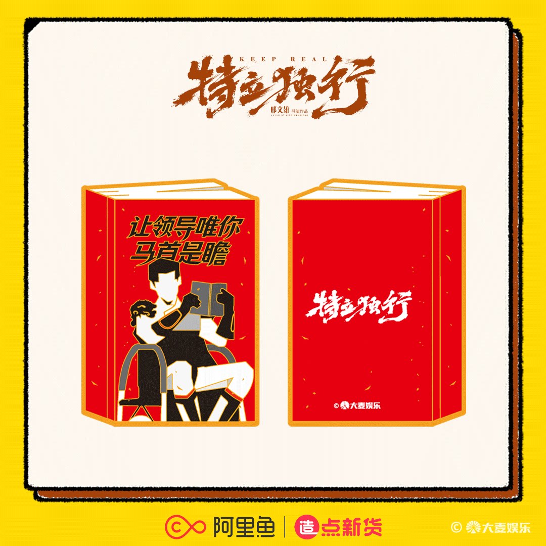 《特立独行》×官方授权正版周边 PP夹 - 实物图