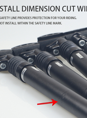 AISIUV自行车避震座管山地车公路车震座杆坐管/31.6mm