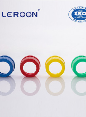 GL45试剂瓶开孔盖 34mm顶开孔螺旋盖 可定制孔径 顶空进样盖 流动相瓶盖配件 可配四氟硅胶垫胶塞 替代肖特