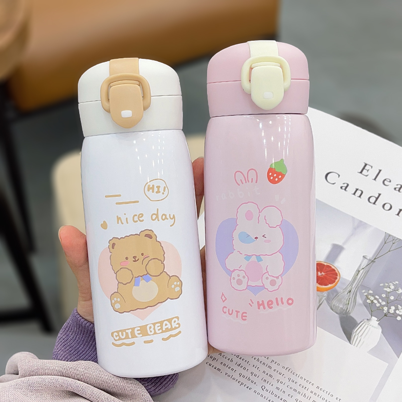 304直饮口保温杯小学生上学专用