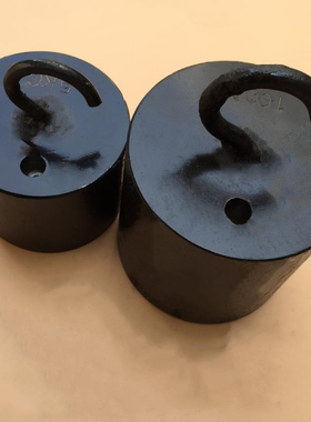 铸铁单钩砝码2ikg牛顿制作砝码1N2N5N400N500N