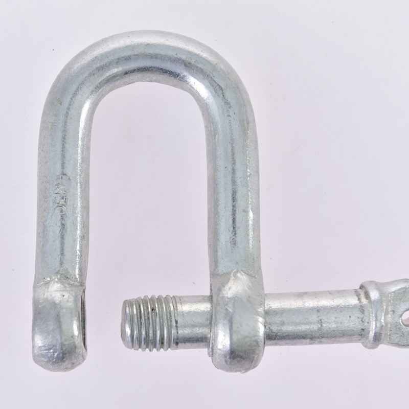 美式弓型卸扣高强度D形U型扣锁扣起重吊装工具连接扣卡环吊板吊扣