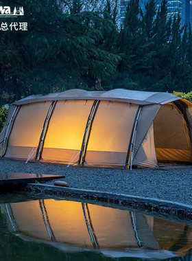 日本进口ogawa户外露营帐篷阿波罗Apollon L大空间隧道帐
